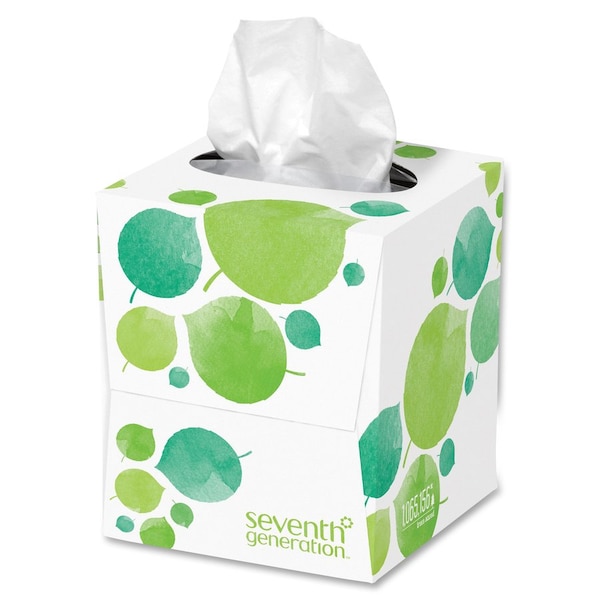 Tissue, Facial, 2Ply, Cube 36PK